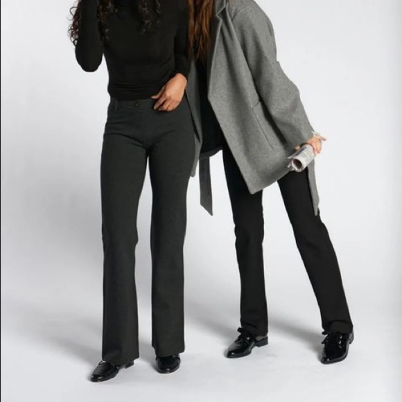 Betabrand Dress Pant Yoga Pant Straight-Leg class - Picture 15 of 16